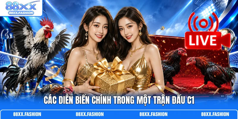 Các diễn biến chính trong một trận đấu C1